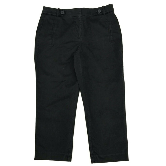 Ann Taylor Loft Curvy Straight Leg Capris Sz 8 - Picture 1 of 5